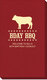 BBQ Cow Linen Like Guest Towels Image 1 of 3